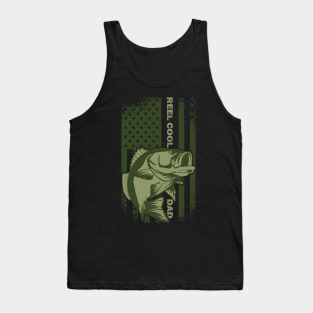 Reel Cool Dad Fishing Tank Top